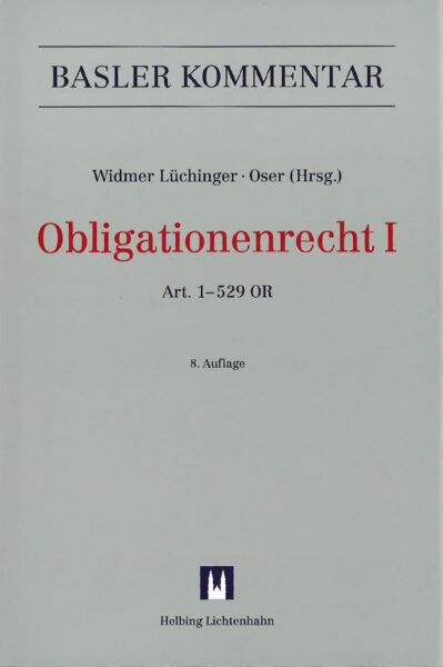 Nr. 104: Kommentierung von Art. 216-216e OR im Basler Kommentar, Kommentierung Grundstückkauf: Vorkaufsrechtes, Kaufsrechte und Rückkaufsrechte,
